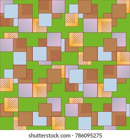 Abstract color seamless pattern for new background.