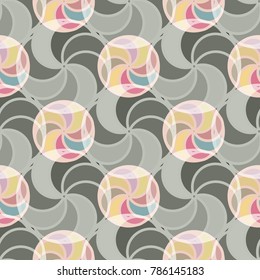 Abstract color seamless pattern for new background.