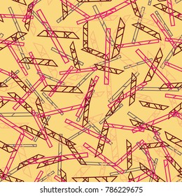 Abstract color seamless pattern for new background.