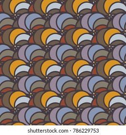 Abstract color seamless pattern for new background.