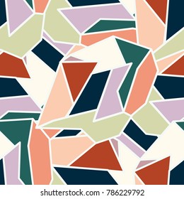 Abstract color seamless pattern for new background.