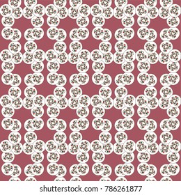 Abstract color seamless pattern for new background.