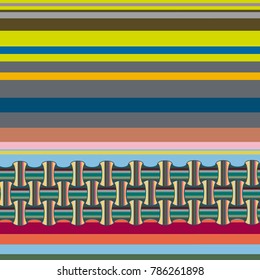 Abstract color seamless pattern for new background.
