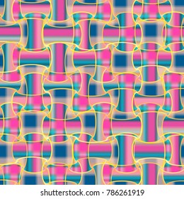 Abstract color seamless pattern for new background.