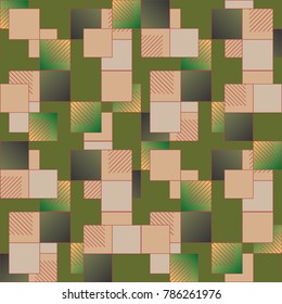 Abstract color seamless pattern for new background.