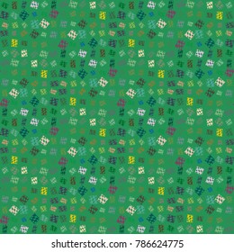Abstract color seamless pattern for new background.