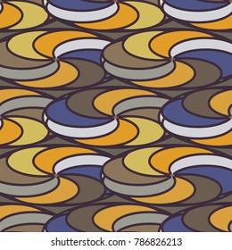 Abstract color seamless pattern for new background.