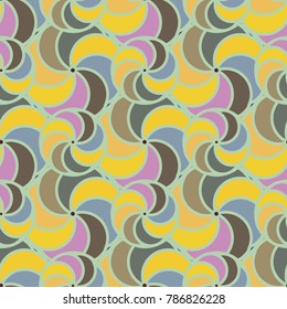 Abstract color seamless pattern for new background.
