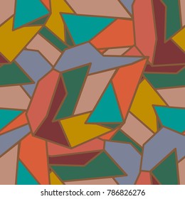 Abstract color seamless pattern for new background.