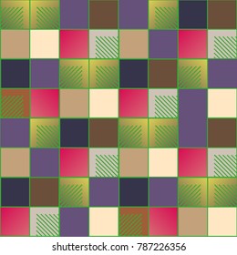 Abstract color seamless pattern for new background.