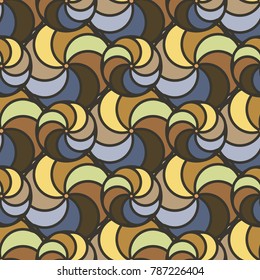 Abstract color seamless pattern for new background.