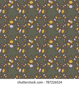 Abstract color seamless pattern for new background.