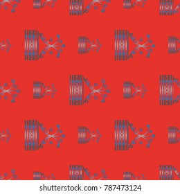 Abstract color seamless pattern for new background.