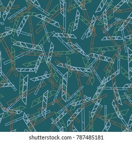 Abstract color seamless pattern for new background.