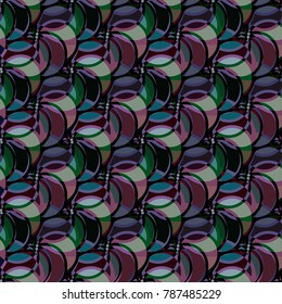 Abstract color seamless pattern for new background.