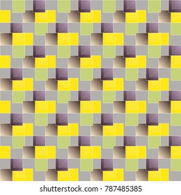 Abstract color seamless pattern for new background.