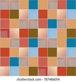 Abstract color seamless pattern for new background.