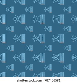Abstract color seamless pattern for new background.