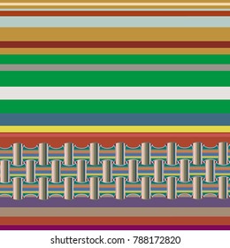 Abstract color seamless pattern for new background.