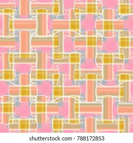 Abstract color seamless pattern for new background.