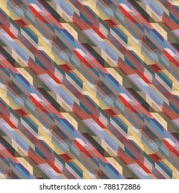 Abstract color seamless pattern for new background.