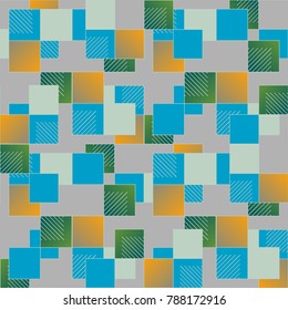 Abstract color seamless pattern for new background.