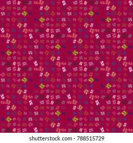 Abstract color seamless pattern for new background.