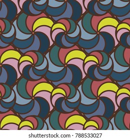 Abstract color seamless pattern for new background.