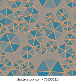 Abstract color seamless pattern for new background.