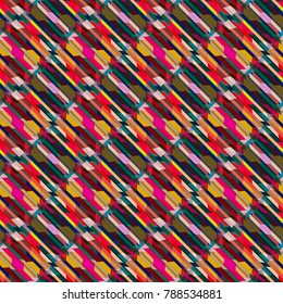 Abstract color seamless pattern for new background.