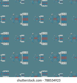 Abstract color seamless pattern for new background.