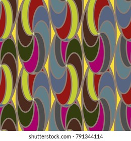 Abstract color seamless pattern for new background.