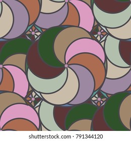 Abstract color seamless pattern for new background.
