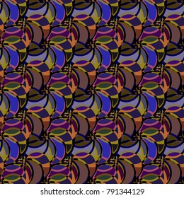 Abstract color seamless pattern for new background.