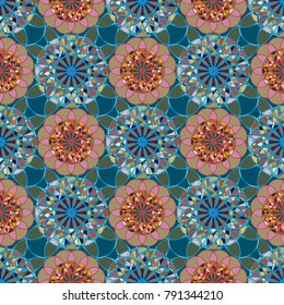 Abstract color seamless pattern for new background.