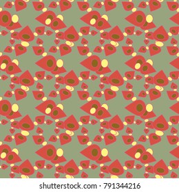 Abstract color seamless pattern for new background.