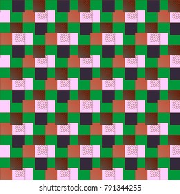 Abstract color seamless pattern for new background.
