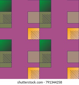 Abstract color seamless pattern for new background.