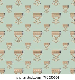 Abstract color seamless pattern for new background.