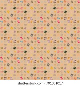 Abstract color seamless pattern for new background.