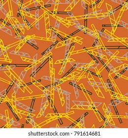 Abstract color seamless pattern for new background.