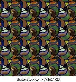 Abstract color seamless pattern for new background.