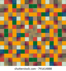 Abstract color seamless pattern for new background.