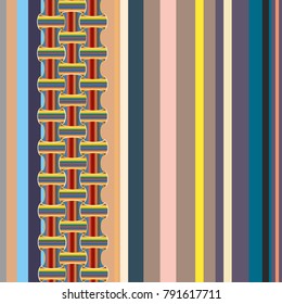 Abstract color seamless pattern for new background.