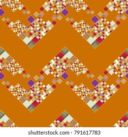 Abstract color seamless pattern for new background.