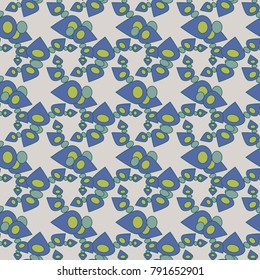 Abstract color seamless pattern for new background.