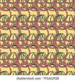 Abstract color seamless pattern for new background.