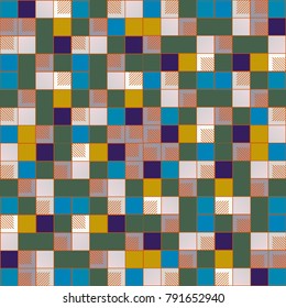 Abstract color seamless pattern for new background.