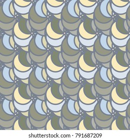 Abstract color seamless pattern for new background.