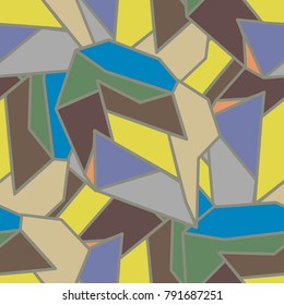 Abstract color seamless pattern for new background.